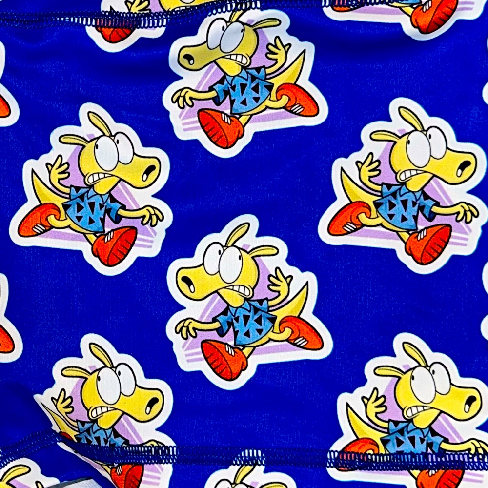 United Lifters XL *RARE* NEW Rockos Modern Life Old School Nickelodeon Shorts